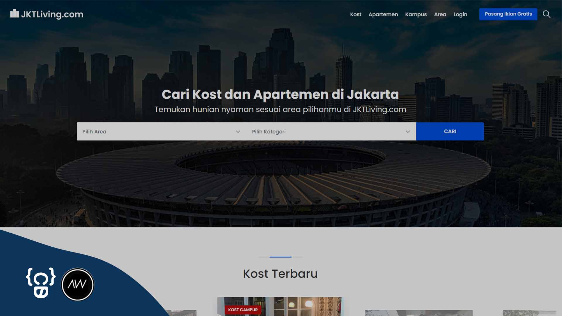 Pengembangan Website JKTLiving.com